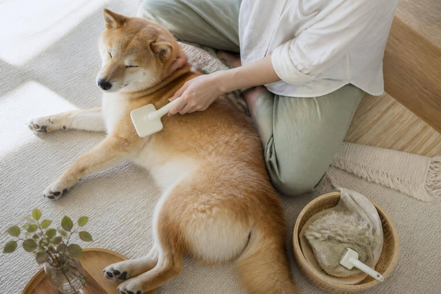 犬の換毛期、抜け毛対策！正しいブラッシングとケアの完全ガイド